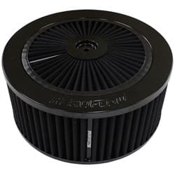 9" X 4" FULL FLOW ASSEMBLY 7-5/16" FLAT BASE BLACK COTTO