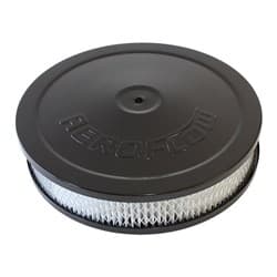 9" X 2" AIR CLEANER ASSEMBLY5-1/8" NECK, BLACK, PAPER
