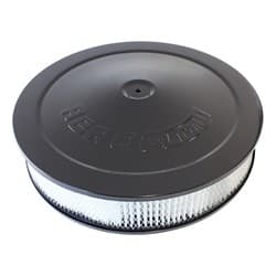 14" X 3" AIR CLEANER ASSY 5-1/8" DROPBASE BLACK, PAPER