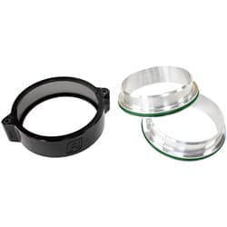 2.0" BILLET INTERCOOLER CLAMPSQUICK CONNECT BLACK CLAMP