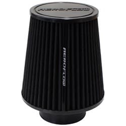 3 CLAMP-ON TAPERED FILTER 4.6-6 O.D, 6.1 HIGH BLACK COTT