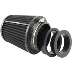 UNIVERSAL FLANGE CLAMP ON TAPERED FILTER 6"/4.7" OD 5.5"HIGH BLACK - AF 2711-1001