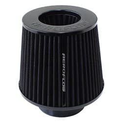 3" INVERTED TAPERED FILTER 5.25-6 O.D, 5 HIGH BLACK