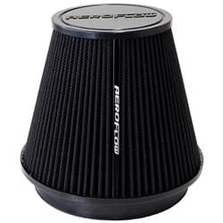 6" CLAMP-ON TAPERED FILTER 7.75 / 4.6 O.D, 6.1" H BLACK