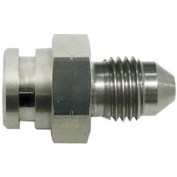 FEMALE INVERTED FLARE 17MM HEXRETAIN CLIP RECES M10 X 1.0MM