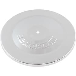 7" CHROME STEEL TOP PLATE LID AIR FILTER Aeroflow - AF 2851-0722