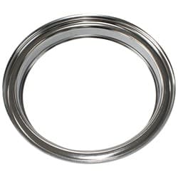 9" AIR CLEANER BASE ONLY FLAT BASE CHROME 7-5/16"