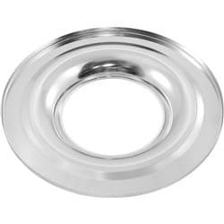 11" AIR CLEANER BASE ONLY FLAT BASE CHROME 5-1/8" Aeroflow - AF 2851-1100