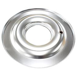14" AIR CLEANER BASE ONLY FLAT BASE CHROME