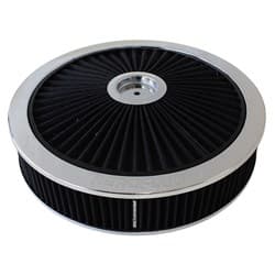 14" X 3" FULL FLOW ASSEMBLY 5-1/8" 1-1/8" DROP , CHROME,