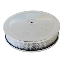 9" X 2" AIR CLEANER ASSEMBLY5-1/8" NECK, CHROME, PAPER
