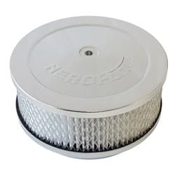 6-3/8 X 2-1/2 AIR CLEAN ASSY5-1/8" NECK, CHROME, PAPER