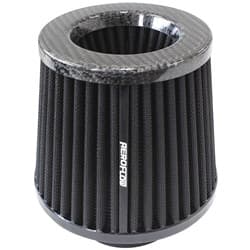 3" CARBON INVERTED TAPERED 5.25-6 O.D, 5 HIGH BLACK