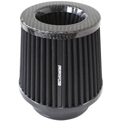 4" CARBON INVERTED TAPERED 5.25-6 O.D, 5 HIGH BLACK