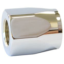 HOSE END SOCKET ALLOY -12AN CHROME SUIT BRAIDED HOSE