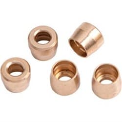 CONCAVE BRAS OLIVE INSERT -3ANSUIT CONCAVE SEAT HOSE END