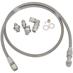 UNIVERSAL TURBO OIL FEED LINE -4AN LINE KIT METRIC 1 METRE
