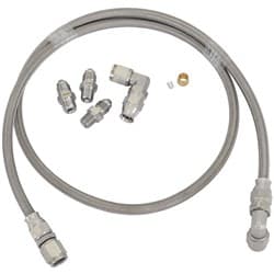 UNIVERSAL TURBO OIL FEED LINE -4AN LINE KIT NPT/BSP 1 METRE