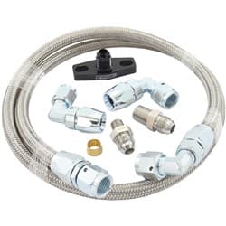 UNIVERSAL TURBO OIL FEED LINE -6AN LINE KIT NPT/BSP 1 METRE