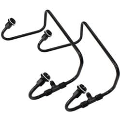 DUAL INLET FUEL LINE KIT SUIT 4150 HOLLEY CARB BLACK
