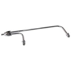 CHROME FUEL RAIL 9-5/16" B/C 4150 DOUBLE PUMPER 3/8"