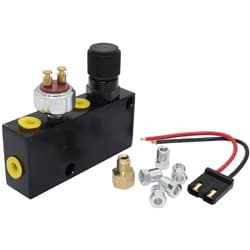 BRAKE PROPORTIONING BLOCK ADJUSTABLE VALVE DISTRIBUTION