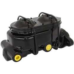 BRAKE MASTER CYLINDER 1-1/8" BORE CAST IRON BLACK GM