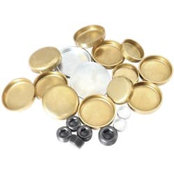 SB CHRYSLER WELSH PLUG KIT 273 360 340 BRASS SMALL BLOCK