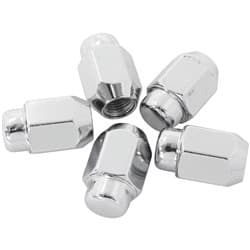 ACORN MID CLOSED NUTS M14x1.50CHROME M14 x 1.50mm WHEEL (5)