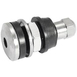 BOLT IN WHEEL VALVE STEM SINGLE CHROME 7/16" 5/8" HOLES