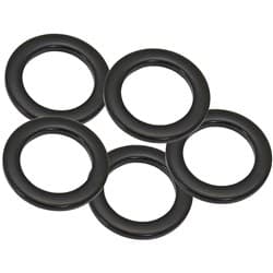 STANDARD WHEEL NUT WASHER BLACK 1.060 OD 0.695 ID 5 PACK