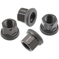 5/8" WHEEL NUT ALLOY LUG NUT SINGLE 5/8-18 FLOATER BLACK