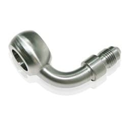 -3AN 90 DEG BANJO 12MM STAINLESS
