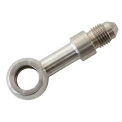 -3AN STRAIGHT MALE BANJO 10MM STAINLESS LONG VERSION AF 310-03L