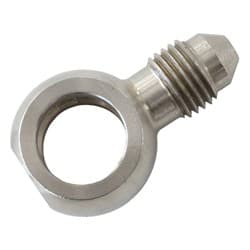 -3AN STRAIGHT MALE BANJO 7/16"STAINLESS STEEL