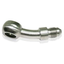 -3AN 20 DEG BANJO 10MM 3/8 STAINLESS SUIT TEFLON