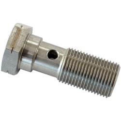 BANJO BOLT M12 X 1.0MM STAINLESS 30MM LONG