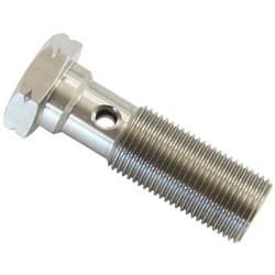 BANJO BOLT M12 X 1.0MM STAINLESS 38MM LONG