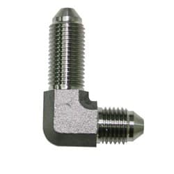 STAINLESS -3AN BULKHEAD 90DEG STAINLESS NUT SEPERATE