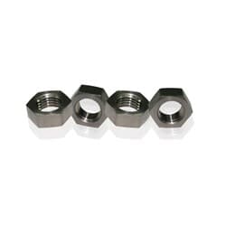 STAINLESS -4AN BULKHEAD NUT STAINLESS STEEL