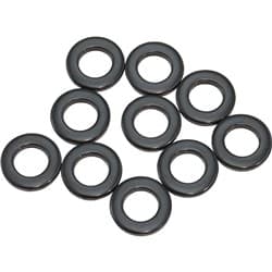 M12 FLAT WASHER 24mm OD 3mm THICK 10 PACK 8470 BLK Aeroflow - AF 33-07-0003
