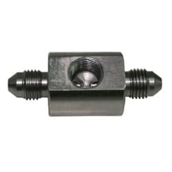 STAINLESS -3AN UNION 1/8" PORTMALE TO MALE WITH 1/8"NPT PORT