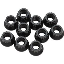 5/16" UNF NUT .620" HEAD 7/16" 10 PACK 5/16"-24 12 POINT HEAD 8740 Aeroflow - AF 34-24-0010