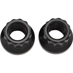 1/2" UNF NUT .958" HEAD 17mm 2 PACK 1/2"-20 12 POINT HEAD 8740 Aeroflow - AF 34-32-0011-