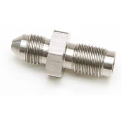-3AN TO INVERTED 3/8 x 24 STAINLESS SHORT