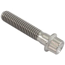M6x1.00 TITANIUM BOLT 30mm UHL12 POINT SINGLE M6 x 1.00mm
