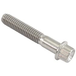 M6x1.00 TITANIUM BOLT 35mm UHL12 POINT SINGLE M6 x 1.00mm