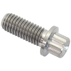 M8x1.25 TITANIUM BOLT 20mm UHL12 POINT SINGLE M8 x 1.25mm