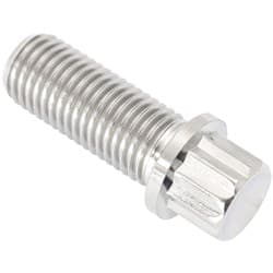 M10x1.25 TITANIUM BOLT 25mmUHL12 POINT SINGLE M10 x 1.25mm
