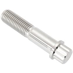 M10x1.25 TITANIUM BOLT 45mmUHL12 POINT SINGLE M10 x 1.25mm